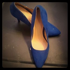 Blue High Heels